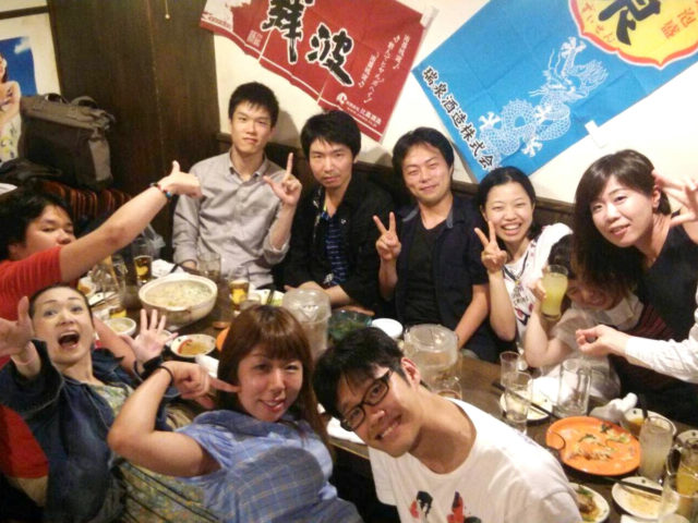 サークルJ国分寺 懇親会の様子