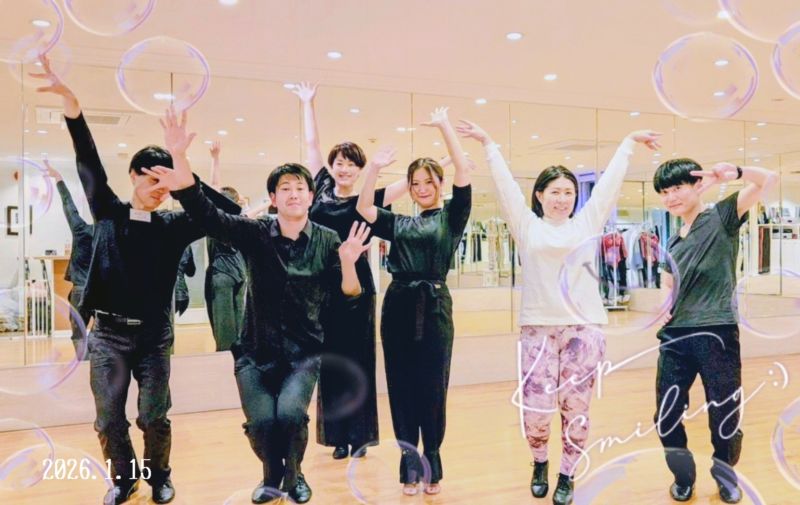 Image for the Tweet beginning: 【鶴見】 ð初中級クラス Viennese Waltz & ChaChaCha フレッカールも練習しましたð✨️ 木曜は鶴見へGoð¥ð¥ð¥ #社交ダンス