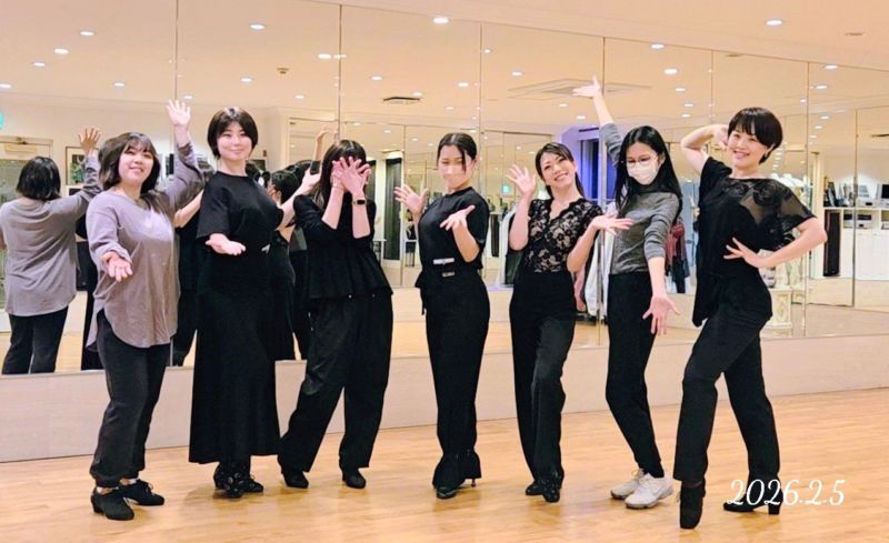 Image for the Tweet beginning: 【鶴見】ð初中級クラス 男性の参加を熱望しております‼️ 明日お時間ある方、気軽に体験にお越しくださいððºð¼もちろん女性も大歓迎ð✨️ ー次回ー 2/26(火) 19:30〜 『Quickstep&Rumbað¹』2回目 #社交ダンス #ヤングサークル